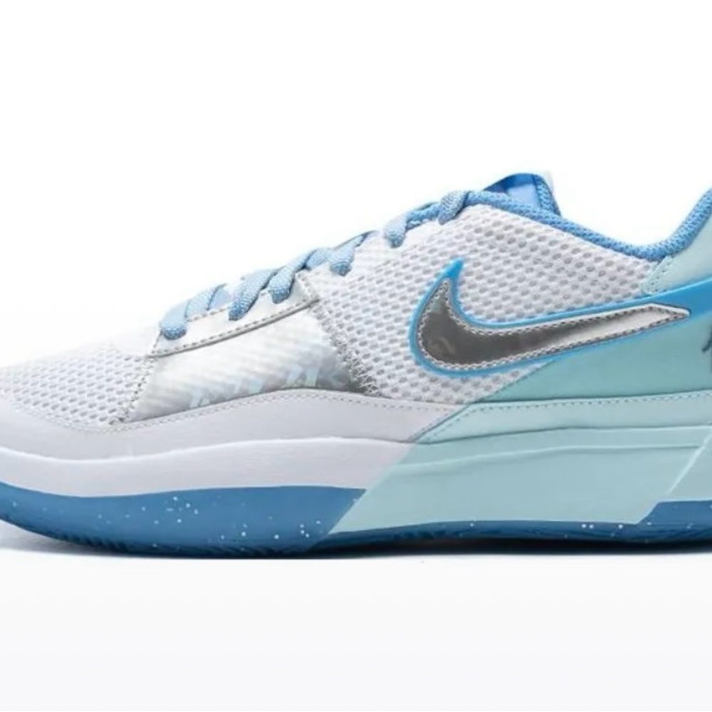 Nike Ja 1 Se GS Morant All Star Youth Basketball Shoes FJ1266-400 Glacier Blue - Picture 8 of 10